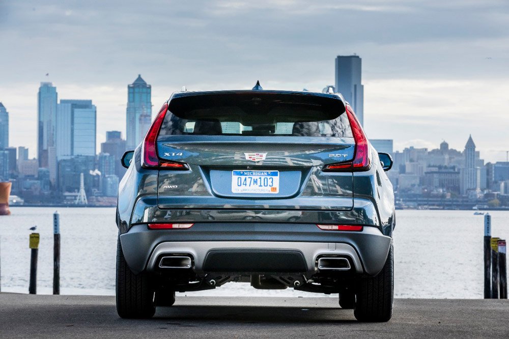 The 2019 Cadillac XT4 in Seattle.