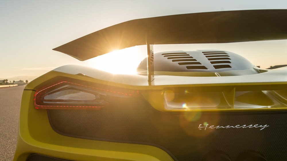 The Venom F5 from Hennessey Performance Engineering.