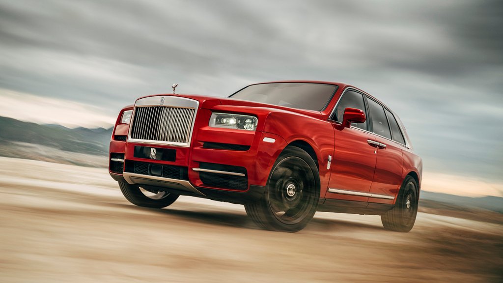A Rolls-Royce Cullinan.