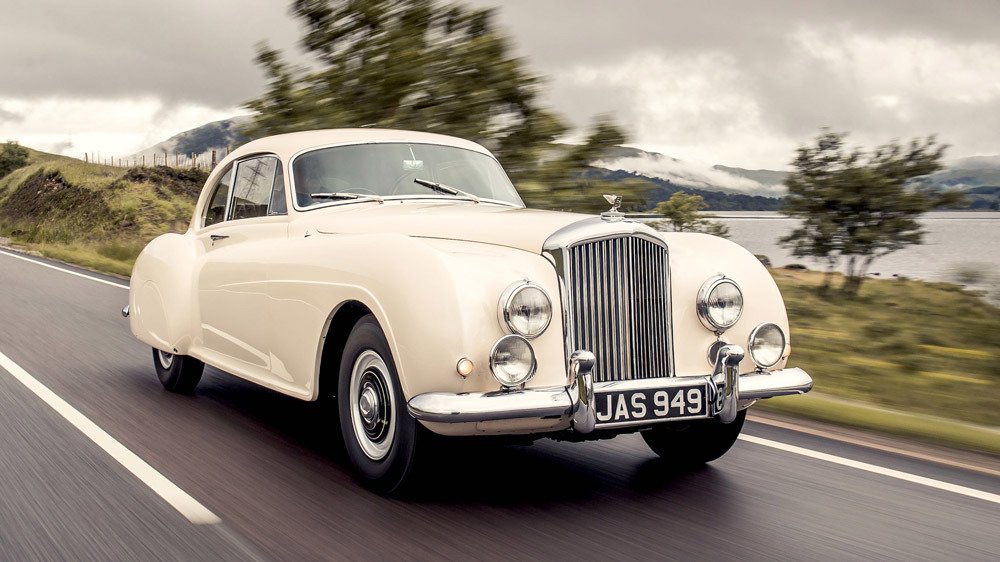 A 1952 Bentley R-Type Continental.