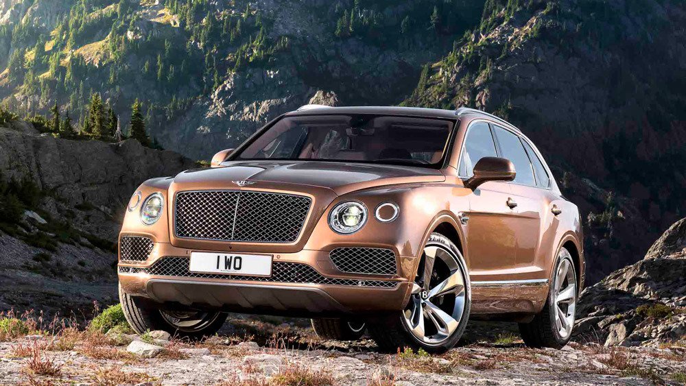 Bentley's Bentayga SUV.