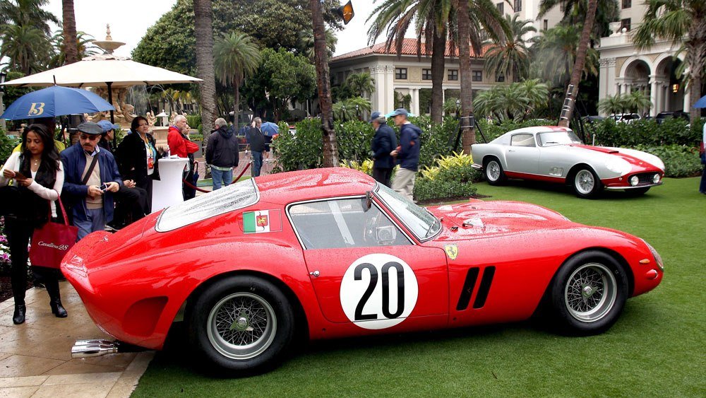 A Ferrari 250 GTO.