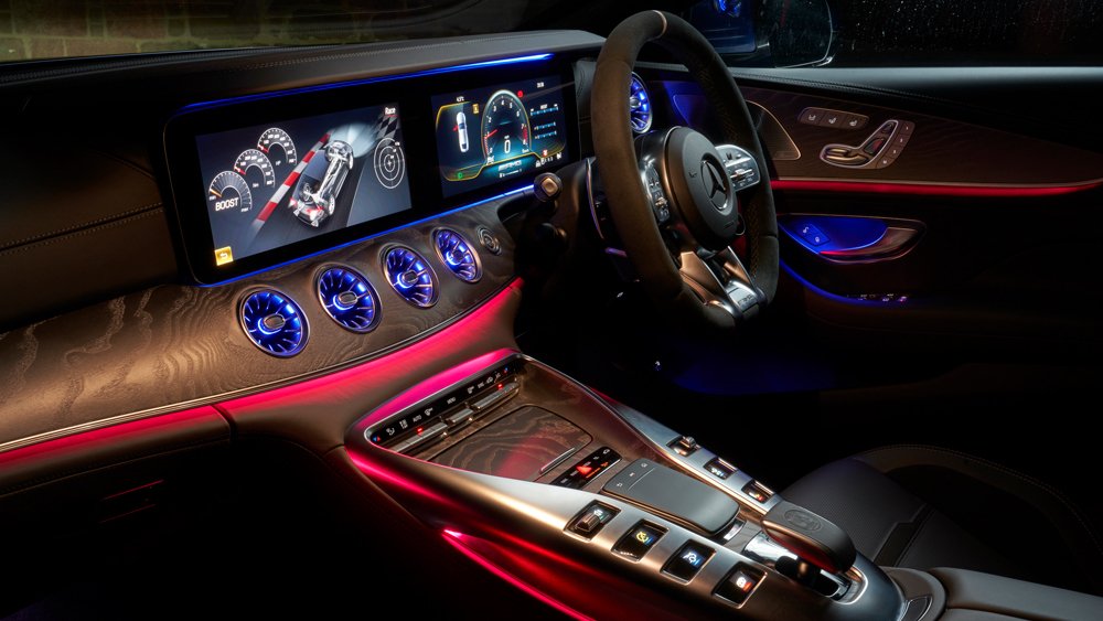 The Mercedes-AMG GT 4-Door in Scotland.