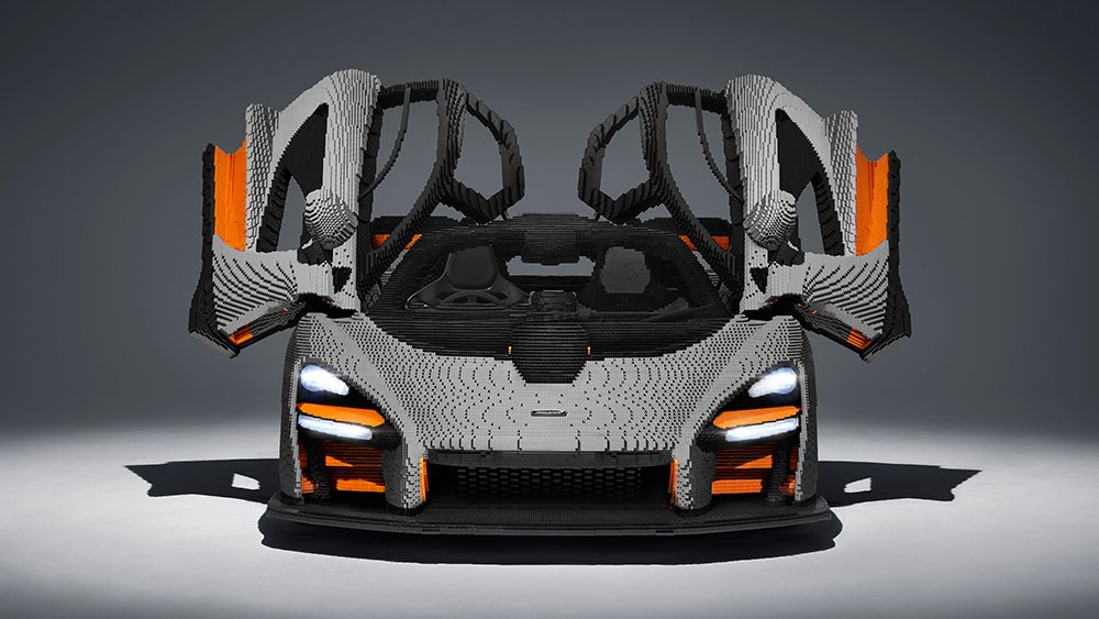 Full-Scale LEGO® McLaren Senna