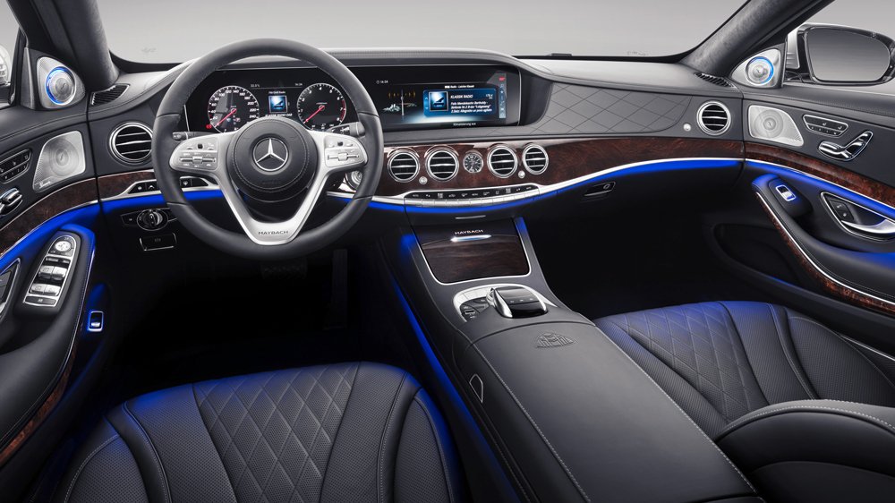 The 2019 Mercedes-Maybach Sedan.