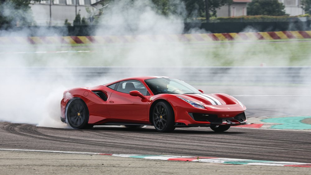 Robb Report Test-Drives the Ferrari 488 Pista at Fiorano.