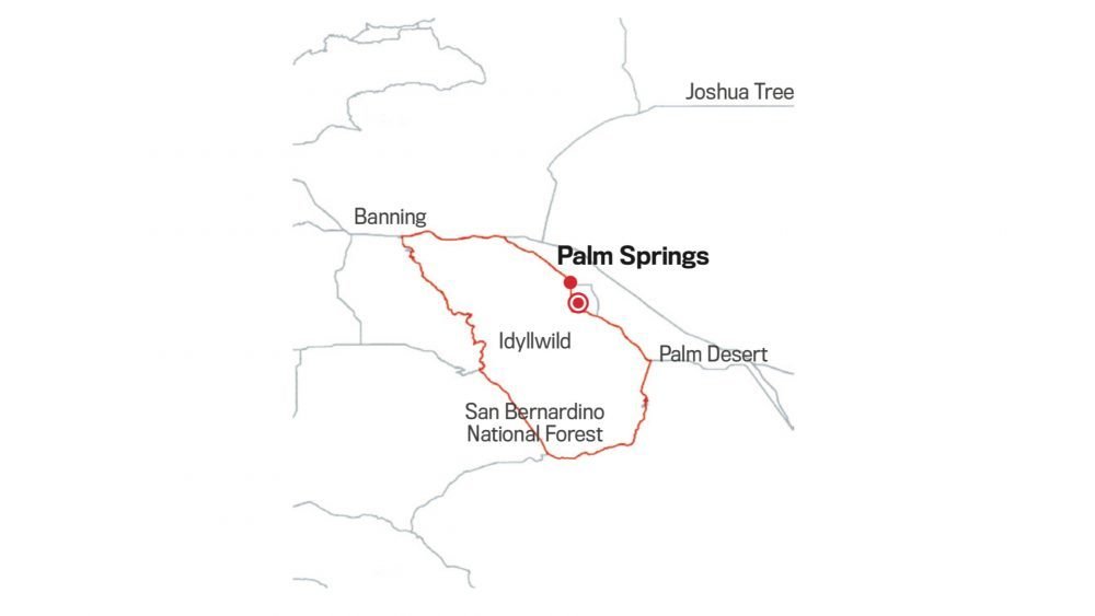 PALMS TO PINES SCENIC BYWAY: PALM DESERT TO BANNING