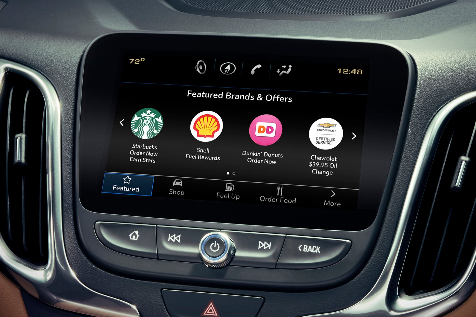 GM lets customers order their morning coffee with their car.