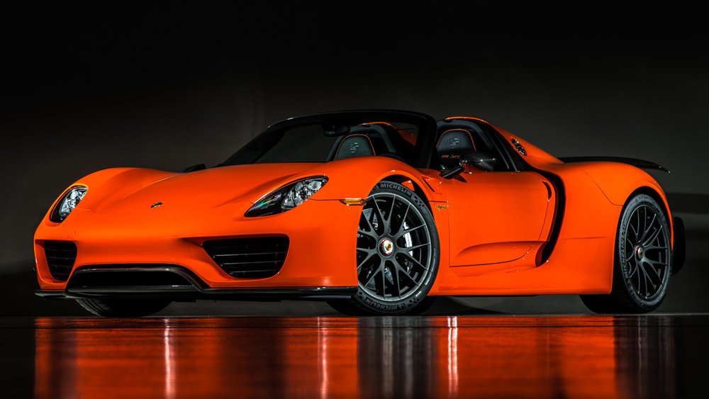 Porsche 918 Spyder.