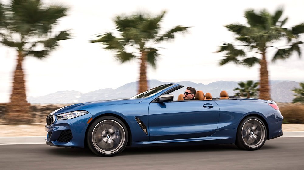 The BMW 850i GT Convertible.