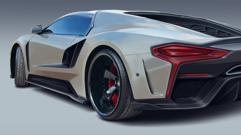 The Volant supercar concept.