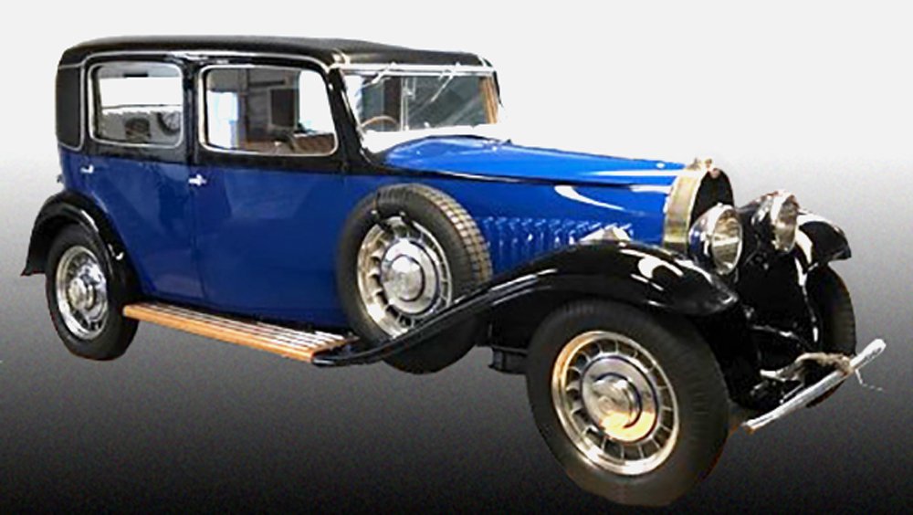 The Bugatti Type 49.