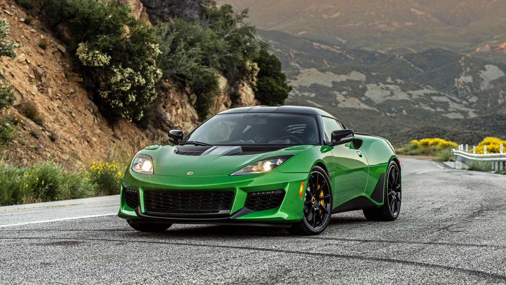 The 2020 Lotus Evora GT.