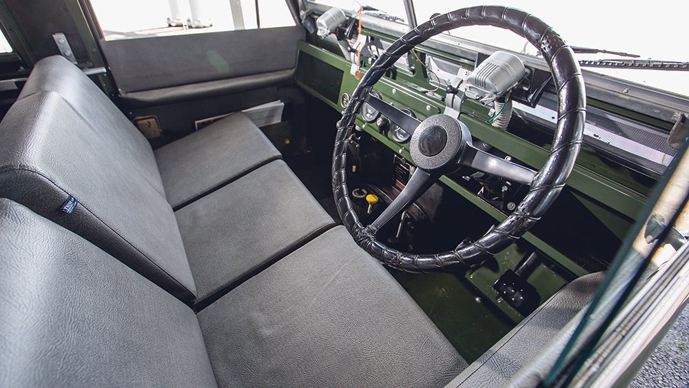 The Dalai Lama's 1966 Land Rover Series IIA 88