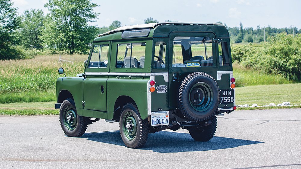 The Dalai Lama's 1966 Land Rover Series IIA 88