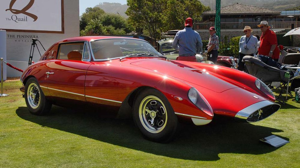 The 1966 Bosley MKII Interstate, built on a Corvette chassis.