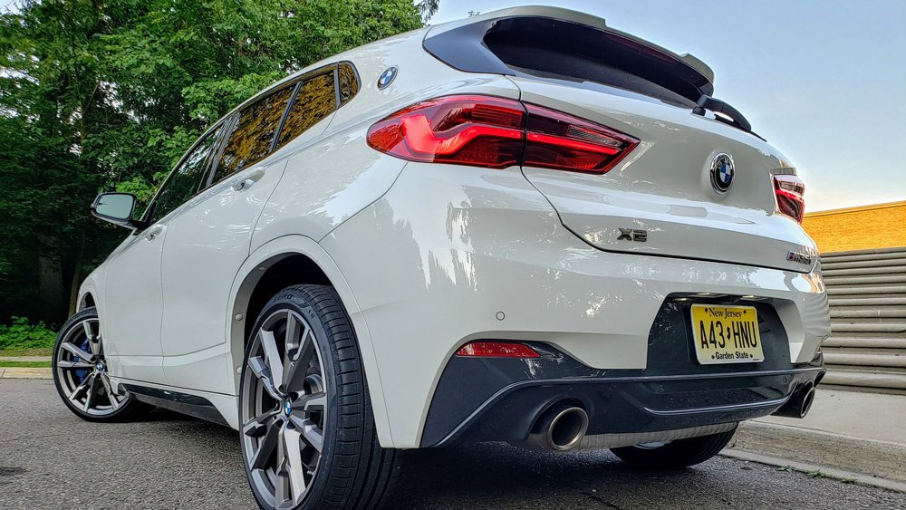 The BMW X2 M35i.