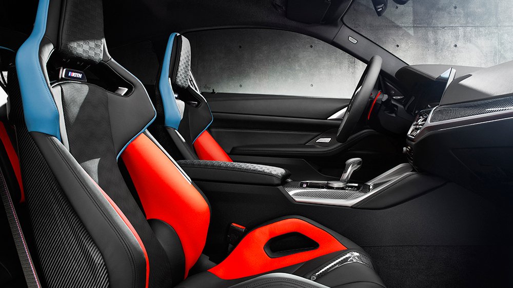 Inside the BMW M4 Competition x Kith