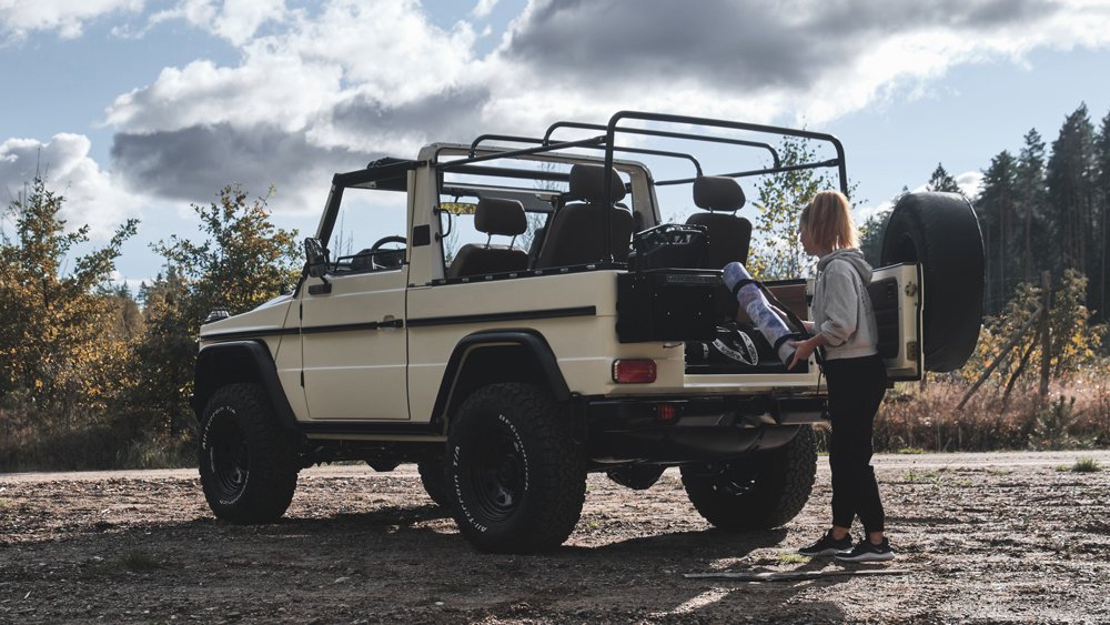 Expedition Motor Company restores the Mercedes-Benz 250GD Wolf.