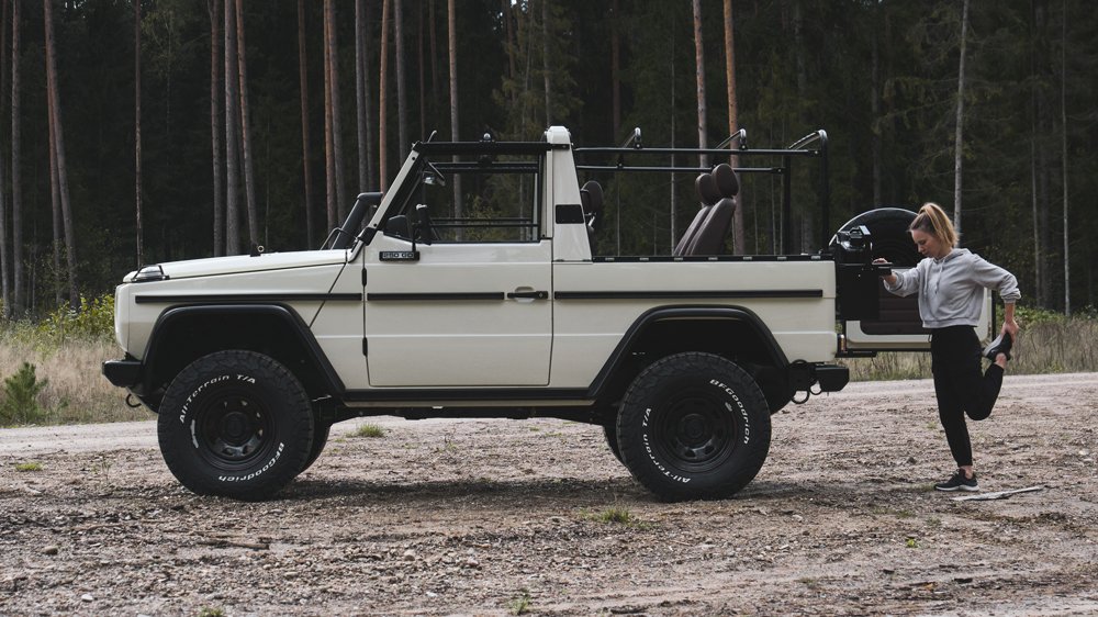 Expedition Motor Company restores the Mercedes-Benz 250GD Wolf.