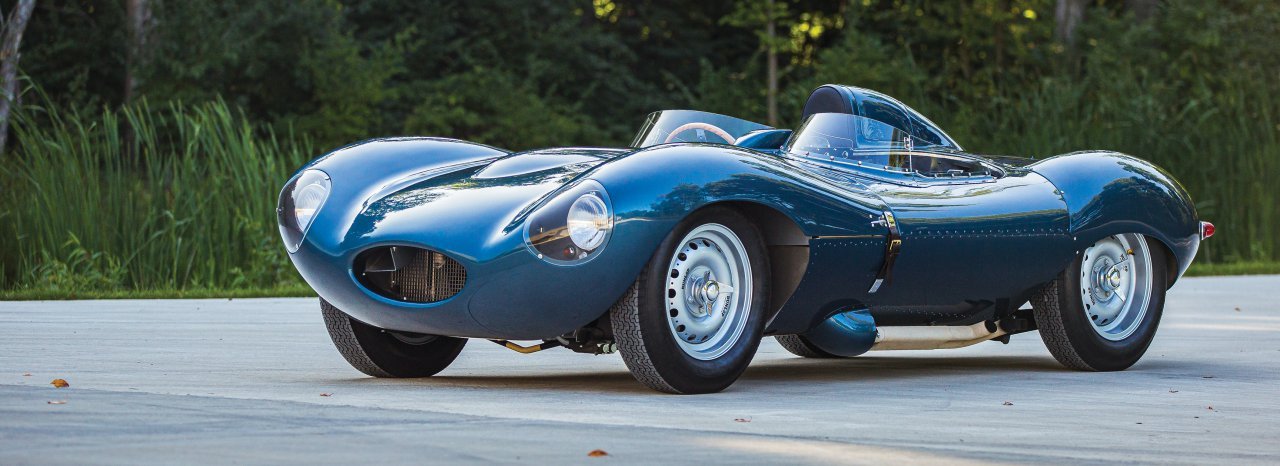 1955 D-Type Jaguar continuation car