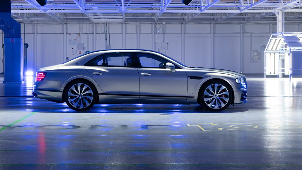 The Bentley Flying Spur.