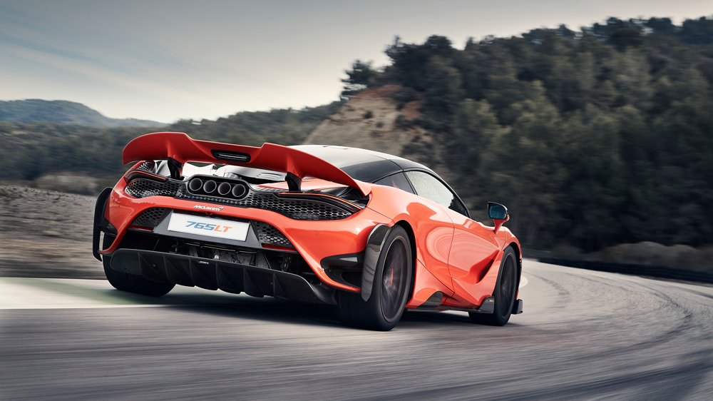 The McLaren 765LT supercar.