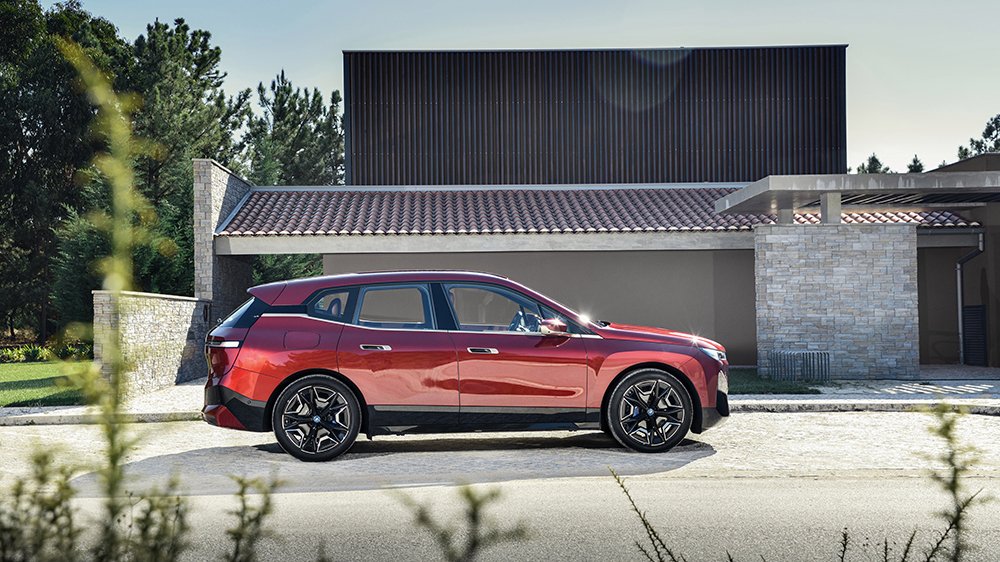 BMW iX electric crossover concept