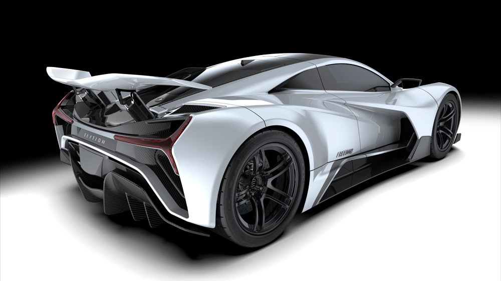 The Elation Freedom hypercar.