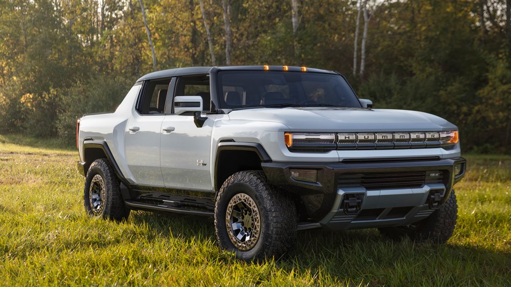 The 2022 GMC Hummer EV.