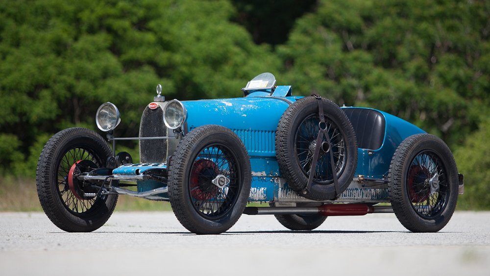 A 1926 Bugatti Type 37 Grand Prix.