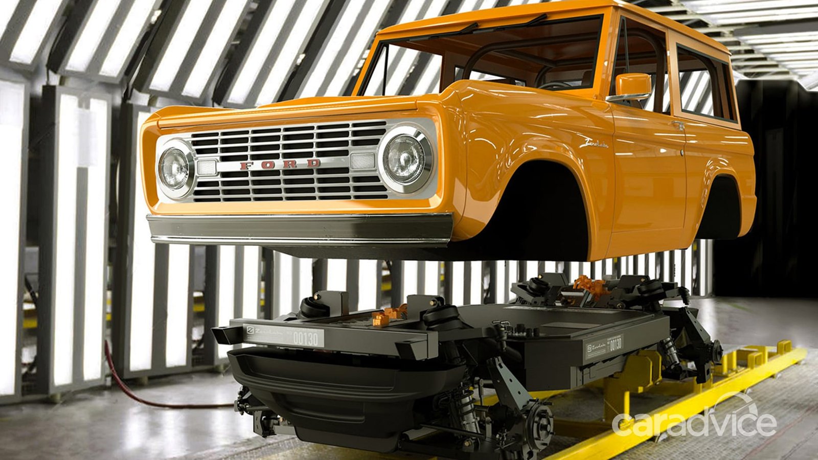 This company has made an insertable electric chassis for classic cars - 1 of 1