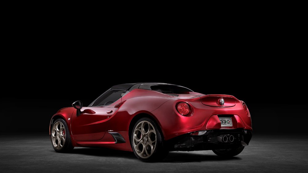 The 2020 Alfa Romeo 4C Spider 33 Stradale Tributo.