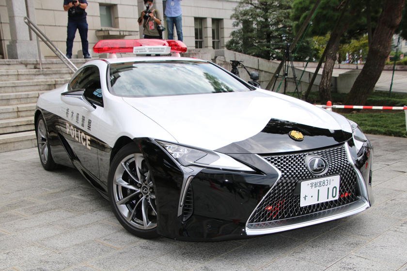 Lexus LC500 – Japan cop car