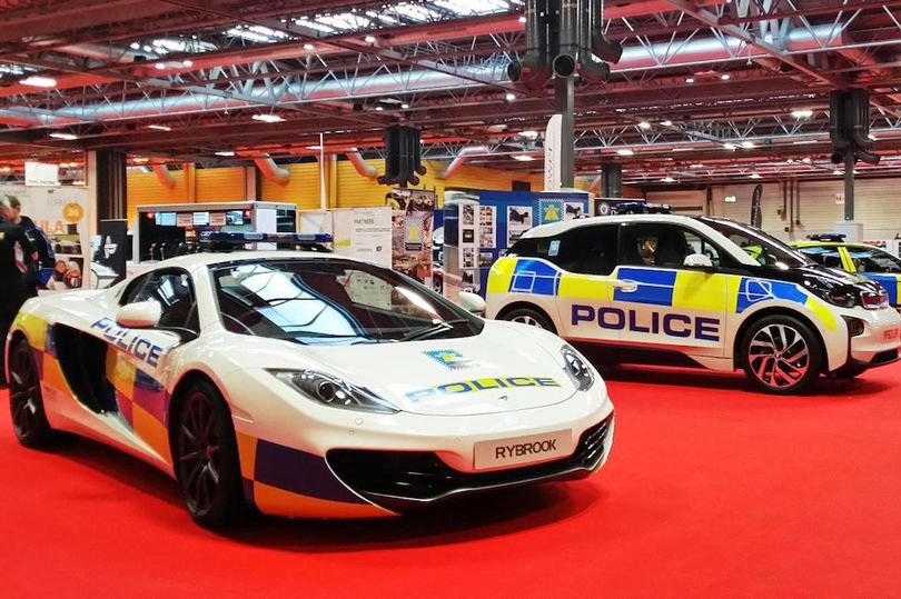 McLaren 12C Spider – UK cop car