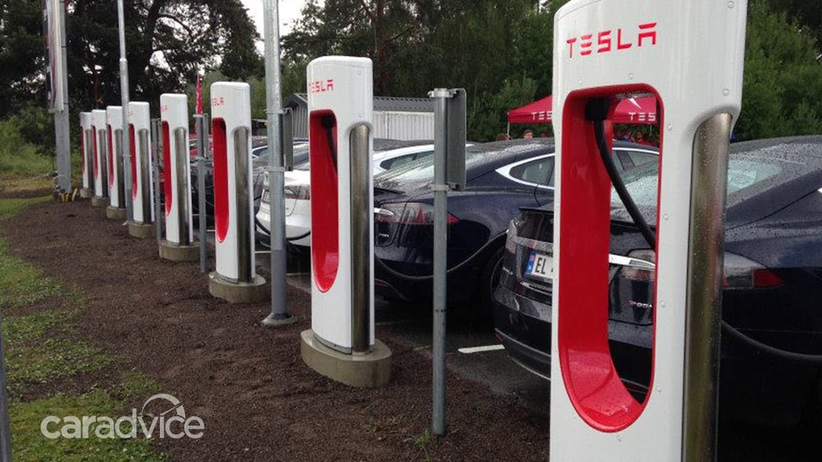 Tesla Superchargers already accessible to other electric cars, Elon Musk claims - 1 of 1