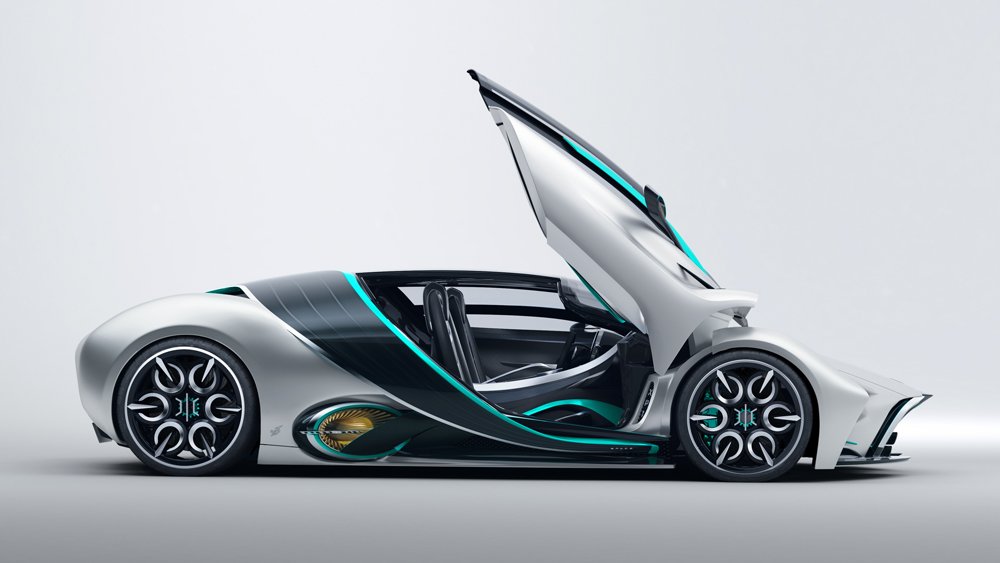 The Hyperion XP-1 hydrogen-powered hypercar.