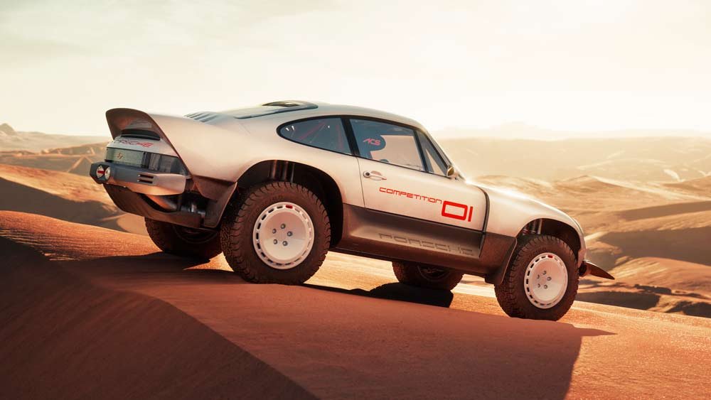 Singer Vehicle Design unveils All-Terrain Competition Study for the Porsche 911.