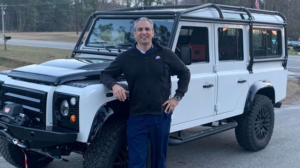 Aaron Richardet, founder of Osprey Custom Cars.