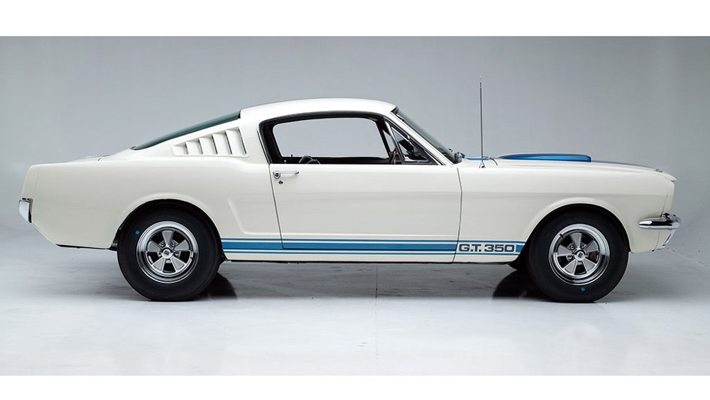 A pristine 1965 Shelby GT350.