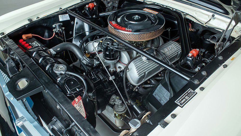 A pristine 1965 Shelby GT350.