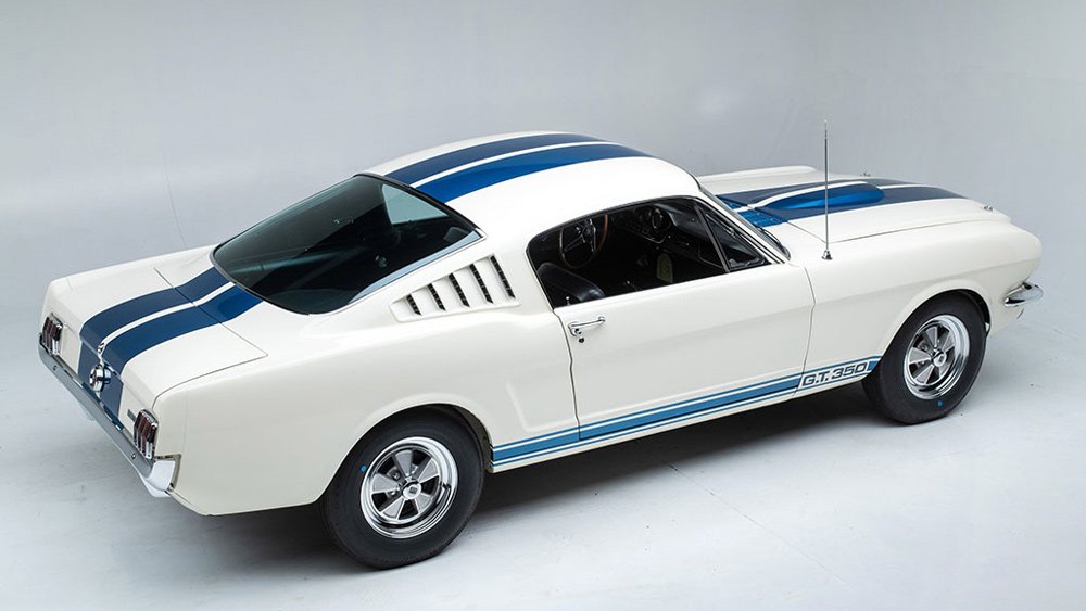 A pristine 1965 Shelby GT350.