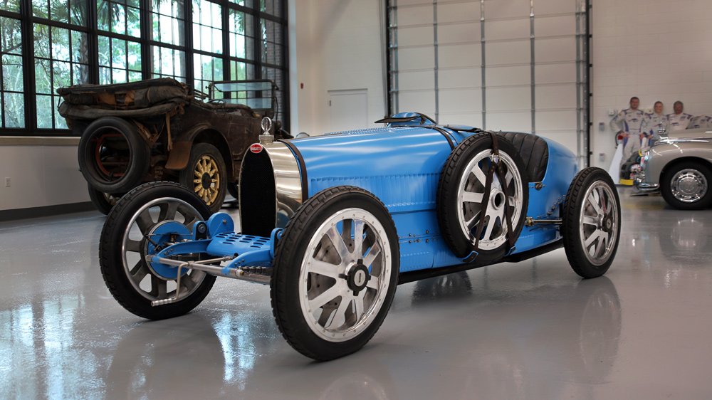 A 1925 Bugatti Type 35 recently restored by the Brumos Collection.