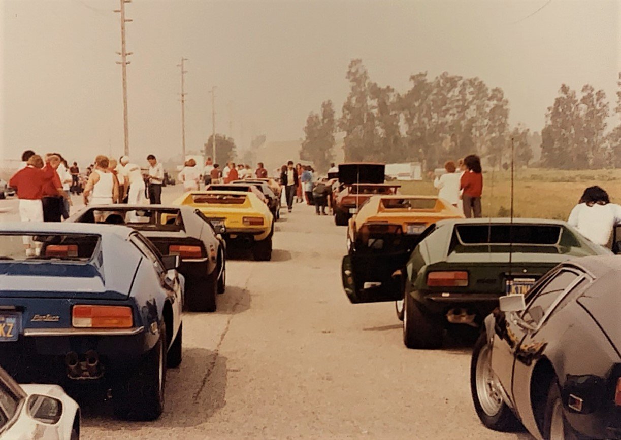 POCA Pantera's lined up in LA for the 1986 cruise to Vegas