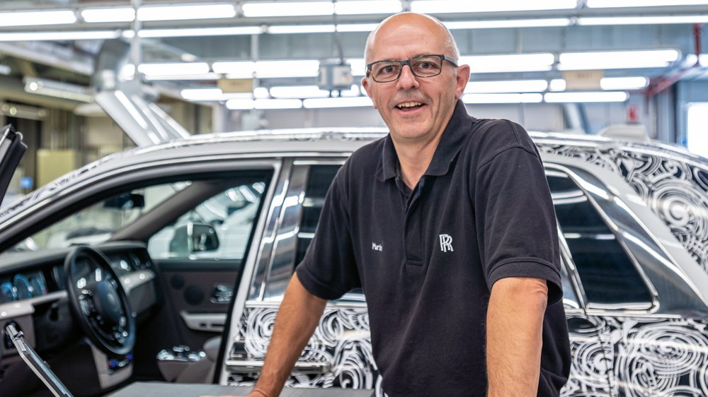 Martin Christie, Powertrain and Chassis Validation engineer at Rolls-Royce Motor Cars.