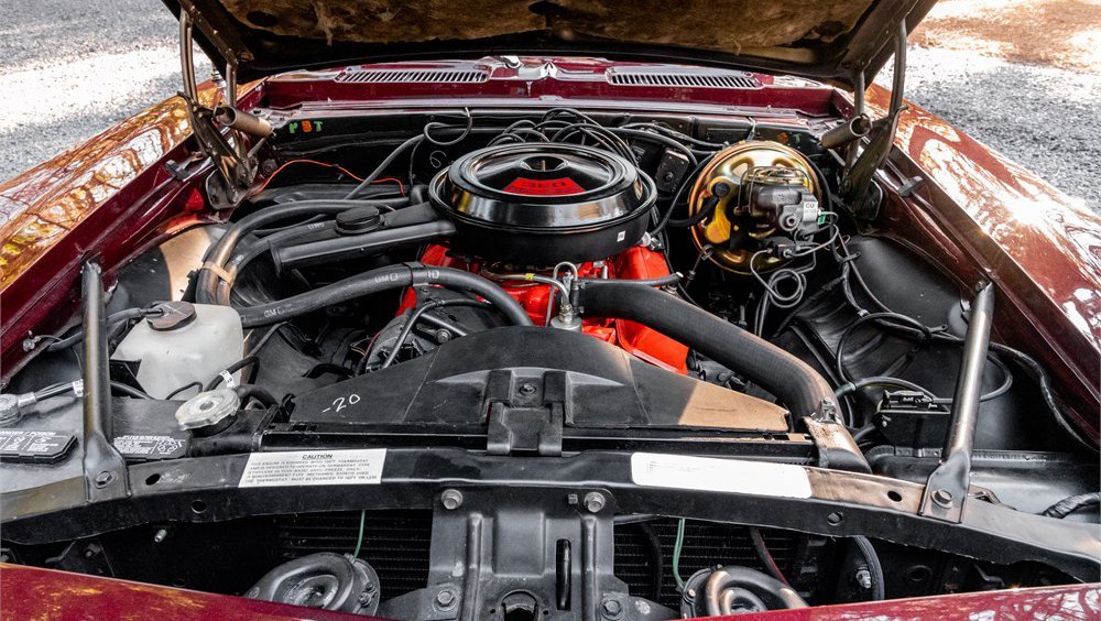 1969 Chevrolet Camaro RS engine
