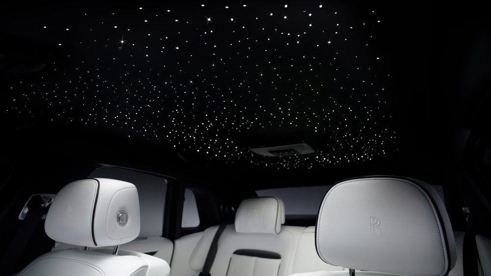 Inside the 2021 Rolls-Royce Ghost.