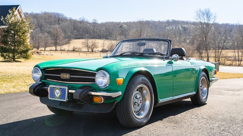 3-OWNER 1976 TRIUMPH TR6