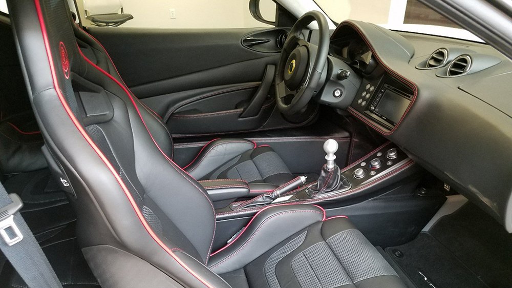 Inside the 2014 Evora S coupe