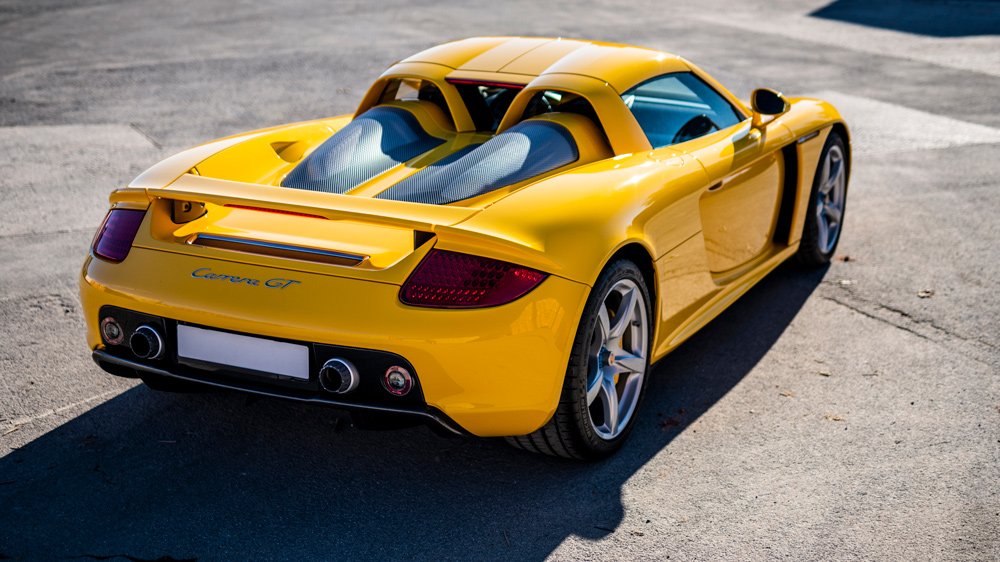A 2004 Porsche Carrera GT.